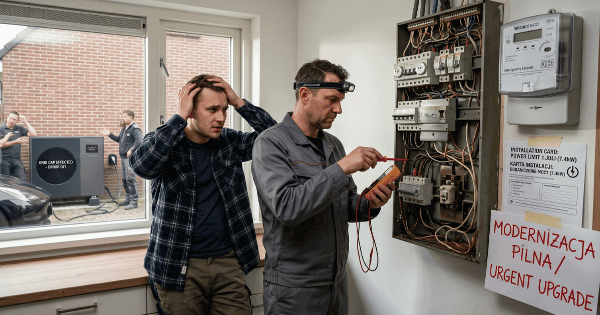 Sprawdź swoją instalację elektryczną przed zakupem nowej kuchni lub pompy ciepła!