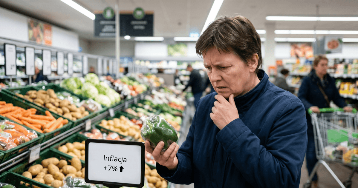 Inflacja rośnie! Ceny żywności mogą wzrosnąć o 7% w ciągu roku!