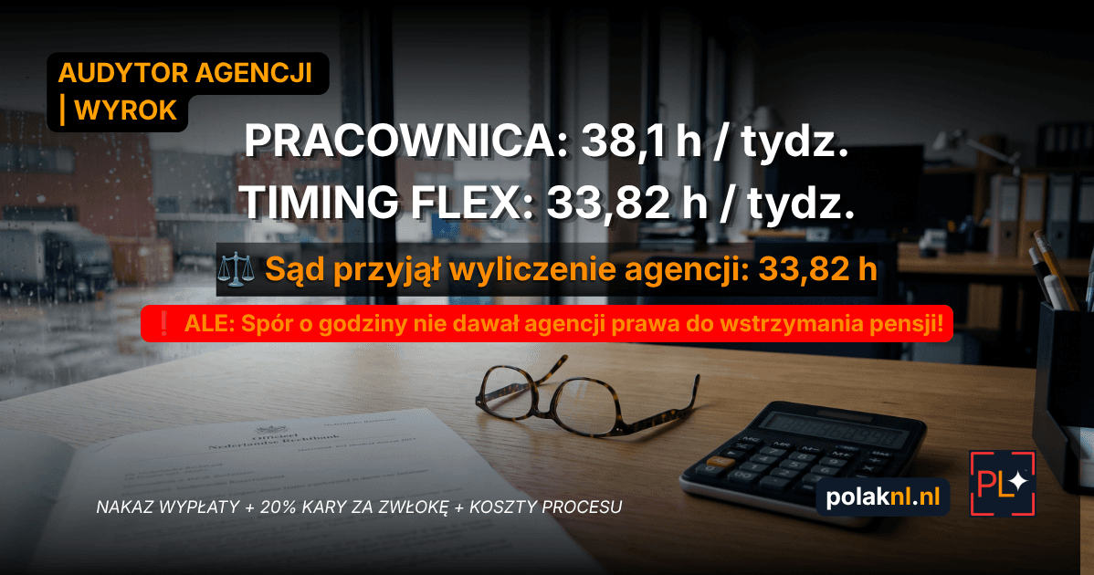 Zachorowała po wypadku. Spór dotyczył godzin. Sąd nakazał wypłatę